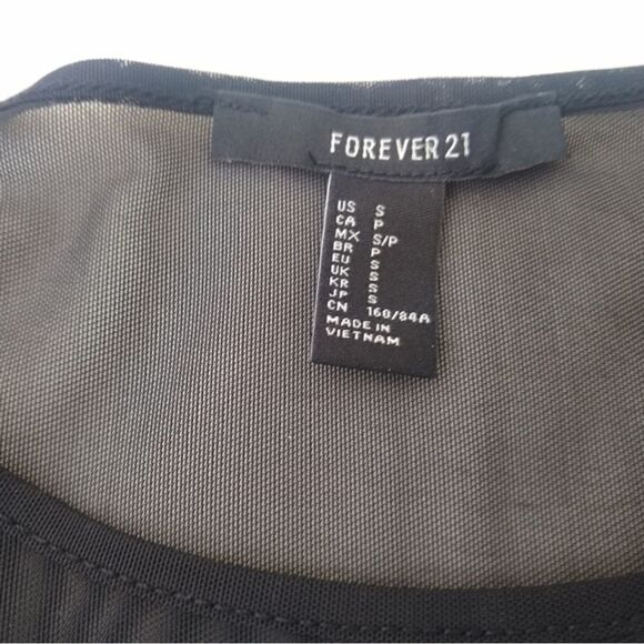 Forever 21 red and black dress sweetheart Valentine's - Picture 3 of 5